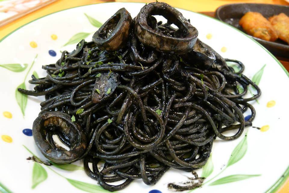 squid ink pasta singapore | Grolossal
